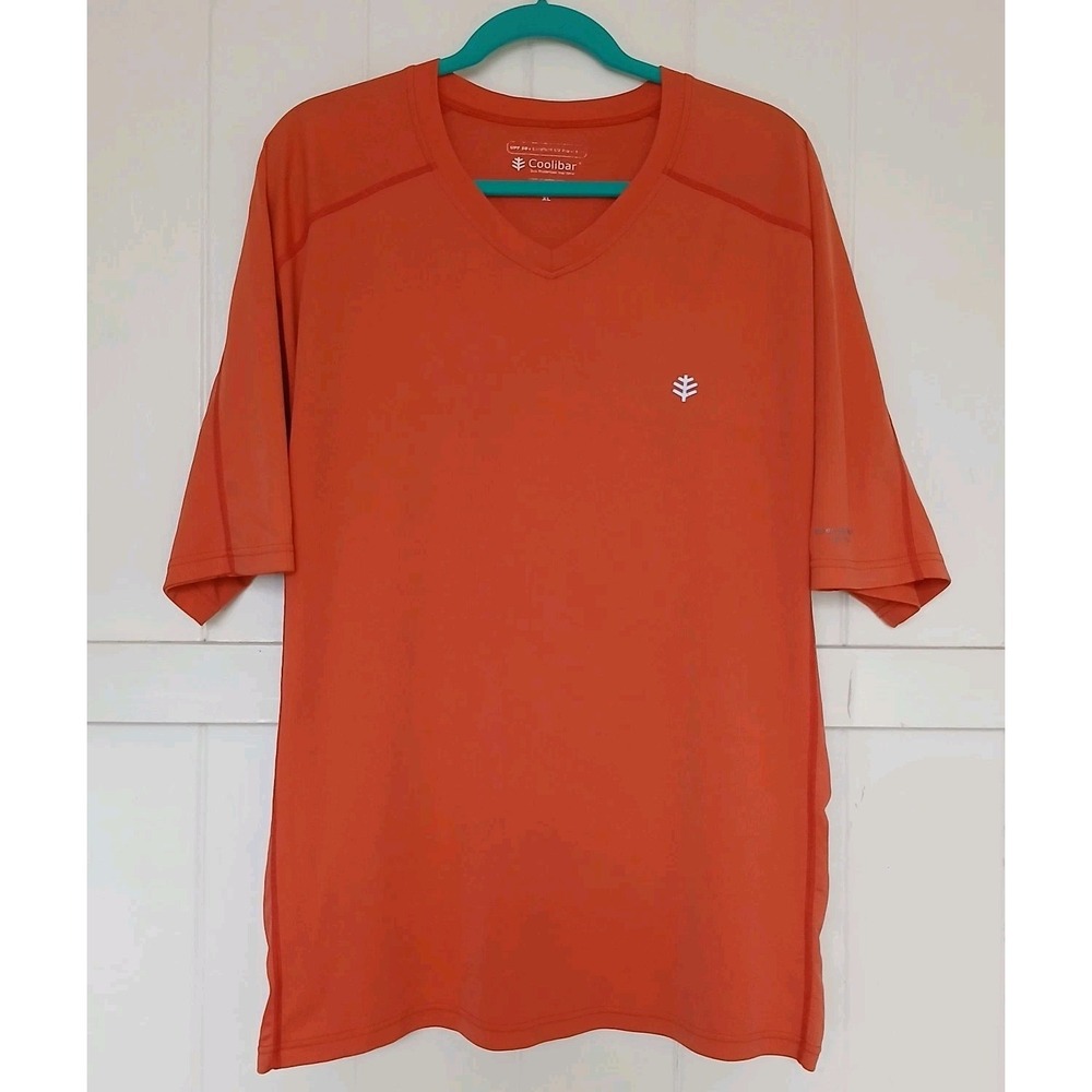 Coolibar Shirt 3D Dri Suntect UPF 50 Short Sleeve Men's XL UV Protection Outdoor
